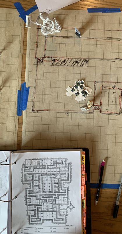 Rooms 48 and 49 overview vinyl map