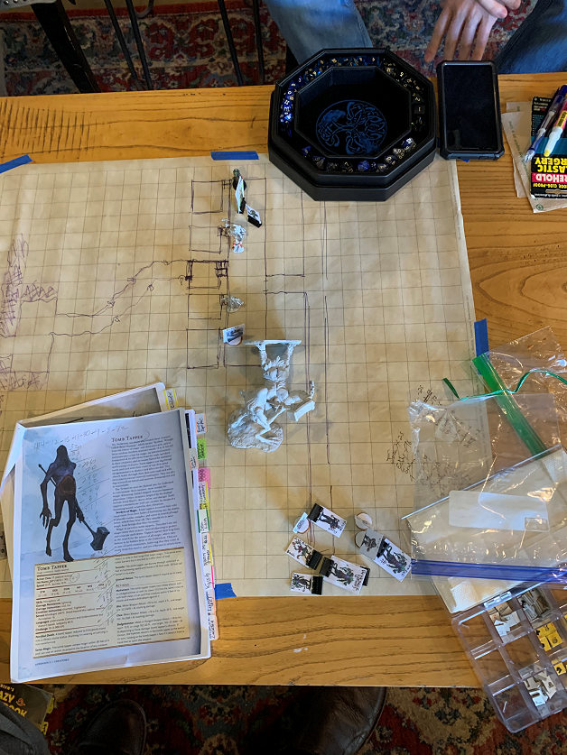 Gaming Table of Oct. 23, 2022, Top View