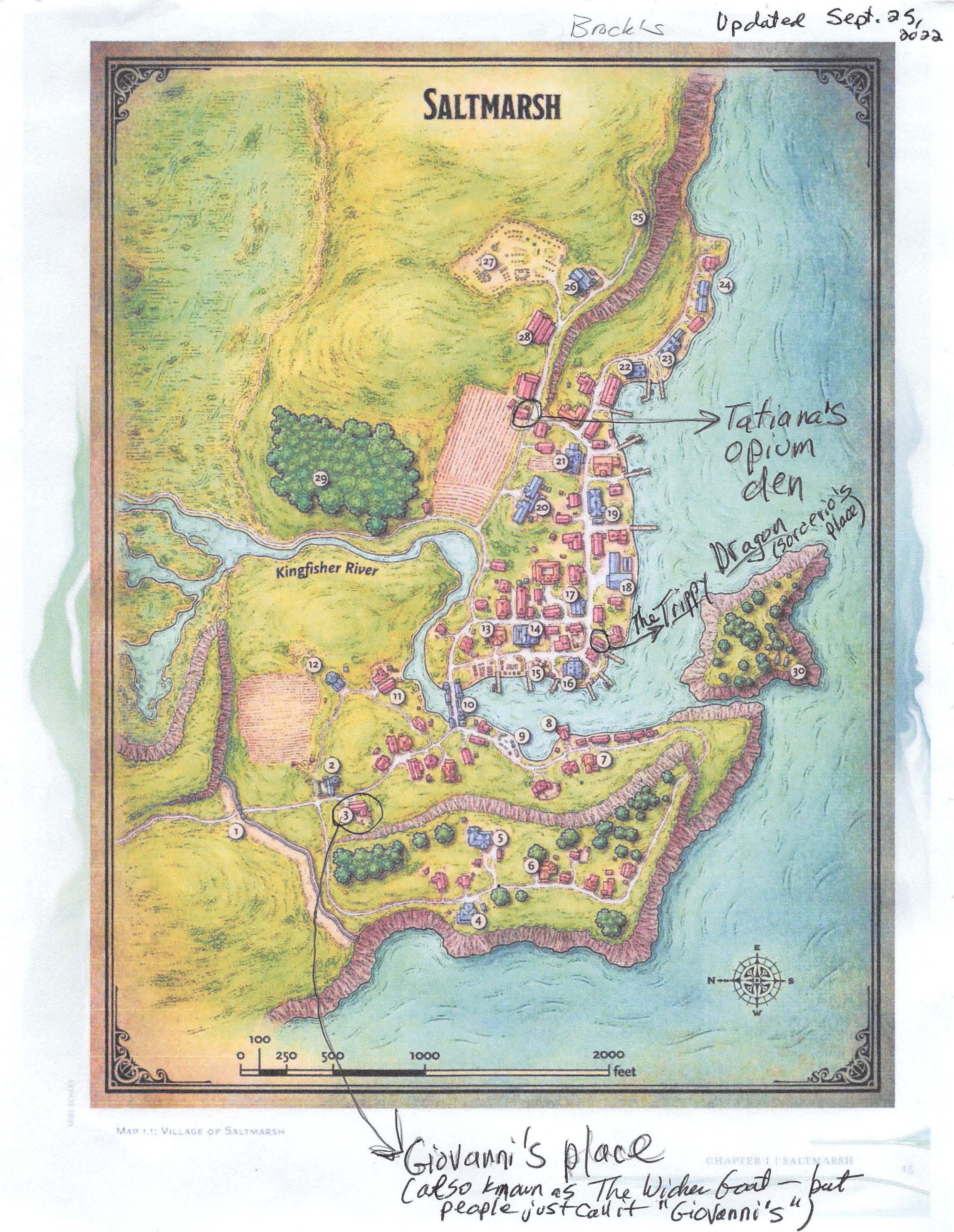 updated map of saltmarsh